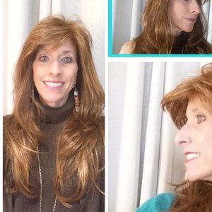 Estetica Long Layered Wig Auburn